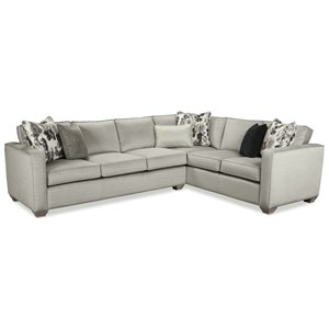 Sectional Sofas Fredericksburg Richmond Charlottesville Rachael Ray Home By Craftmaster R7727 2 Pc Sectional W Raf Sofa Return