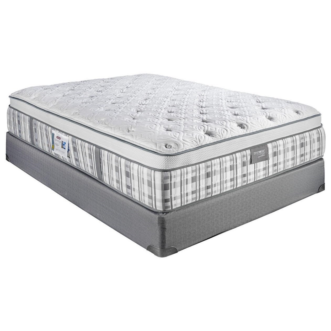 Restonic Cc Signature Diamond Jubilee Ii Twin 15 Plush Euro Top