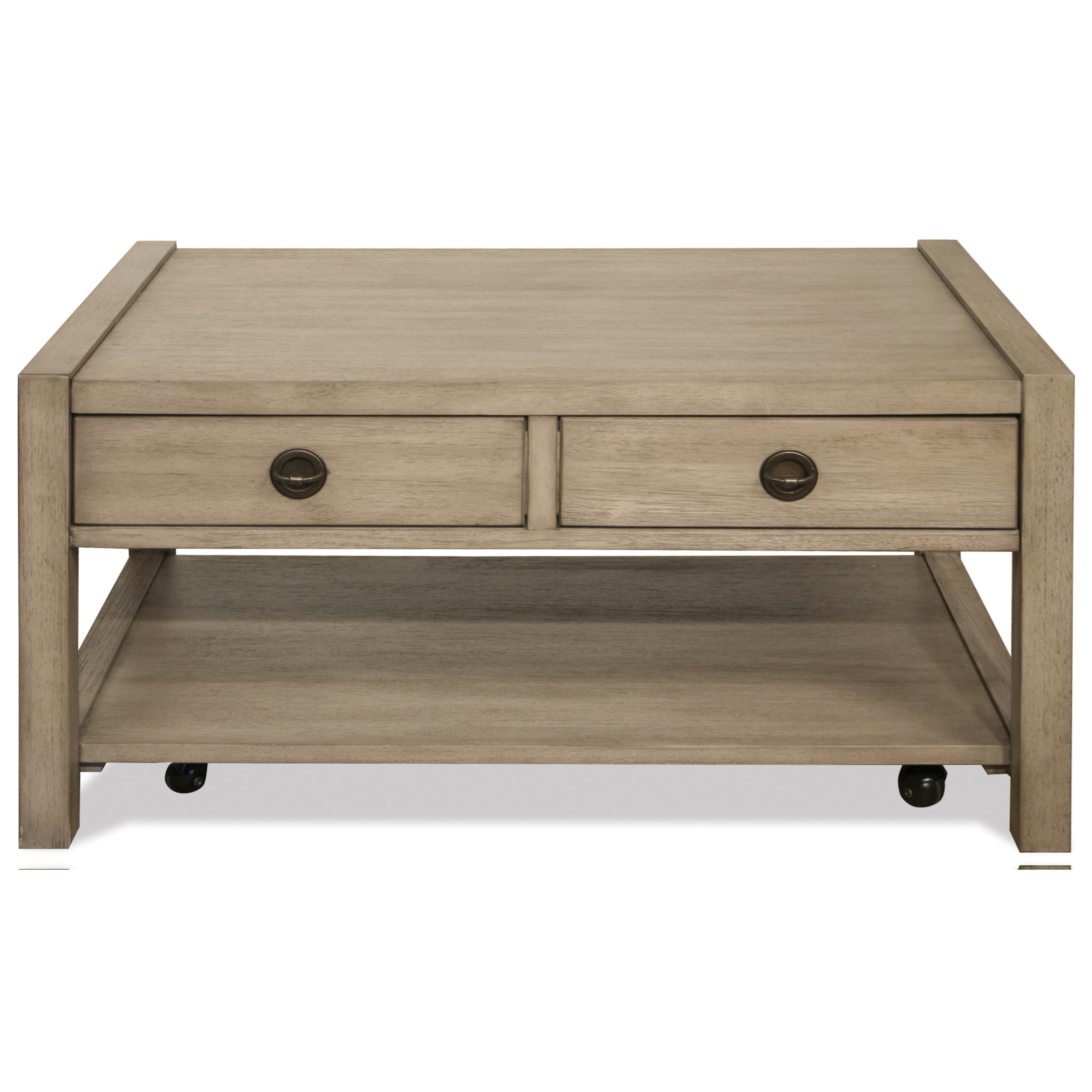 Riverside Furniture Perspectives Transitional Small Cocktail Table with