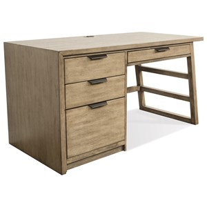 Riverside Furniture Perspectives Single Pedestal Desk