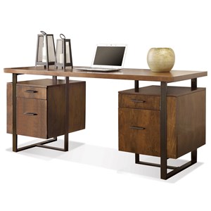Riverside Furniture Terra Vista Double Pedestal Desk