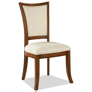Dining Chairs Tampa St Petersburg Orlando Ormond Beach Riverside Furniture Windward Bay Back Upholstered Side Chair