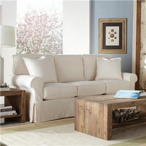 Rowe Nantucket 78 Two Cushion Slipcover Sofa Belfort Furniture
