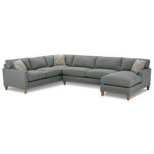 Rowe Townsend Three Piece Sectional Sofa Group