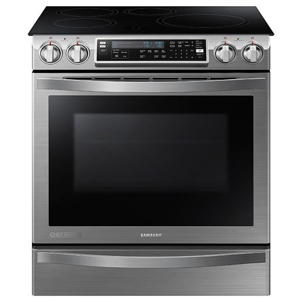 samsung double oven range electric