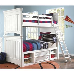 Morris Home Furnishings Shelbourne Shelbourne Twin Bunk Bed