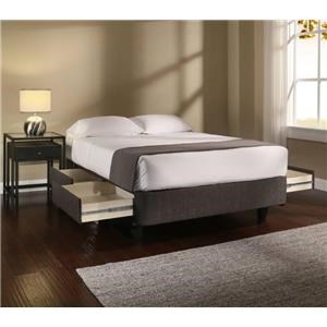 Seahawk Design STO-A-WAY Black Queen Storage Foundation