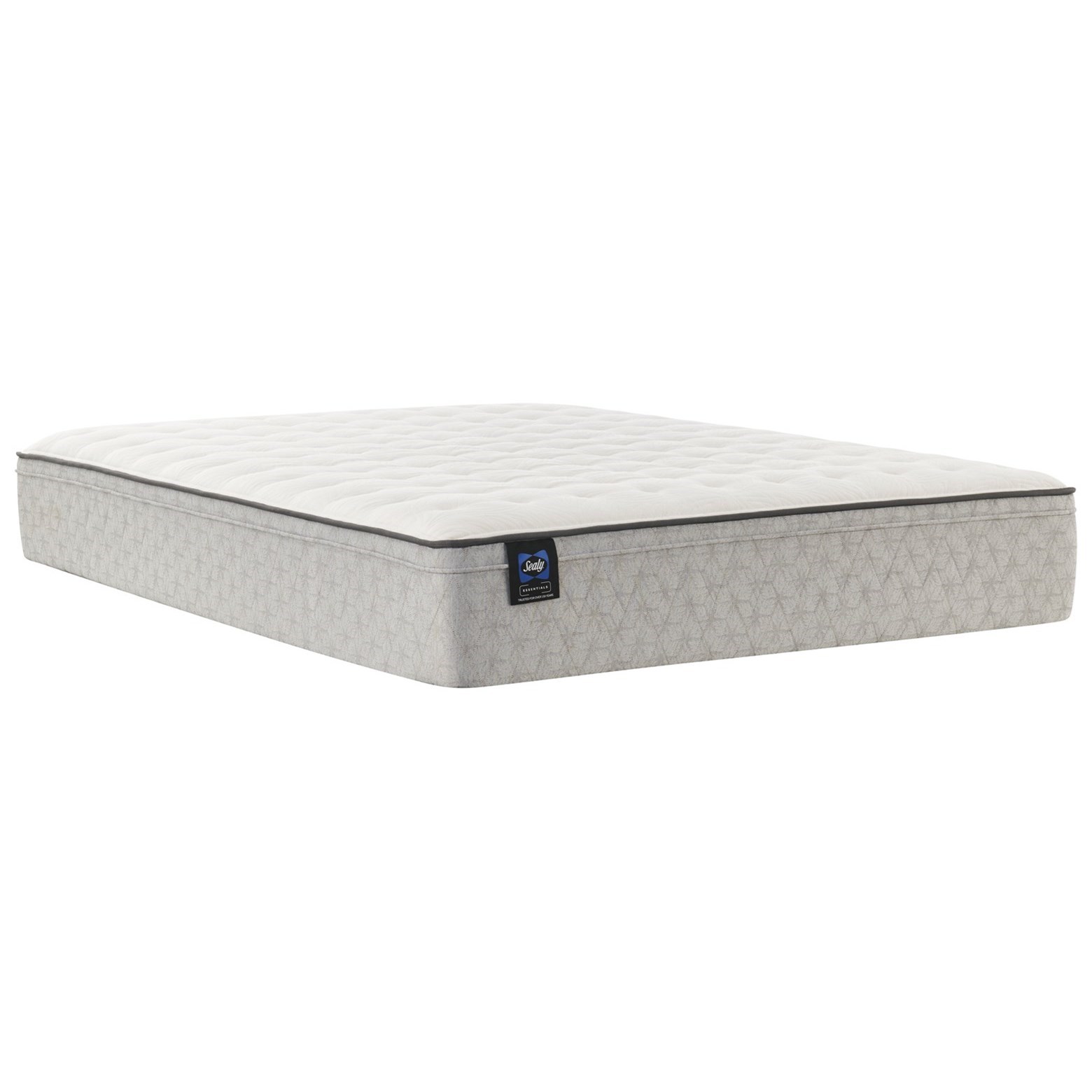 Sealy Wintergreen 650278003 Twin 12 Soft Faux Euro Top Mattress Sam Levitz Furniture Mattresses