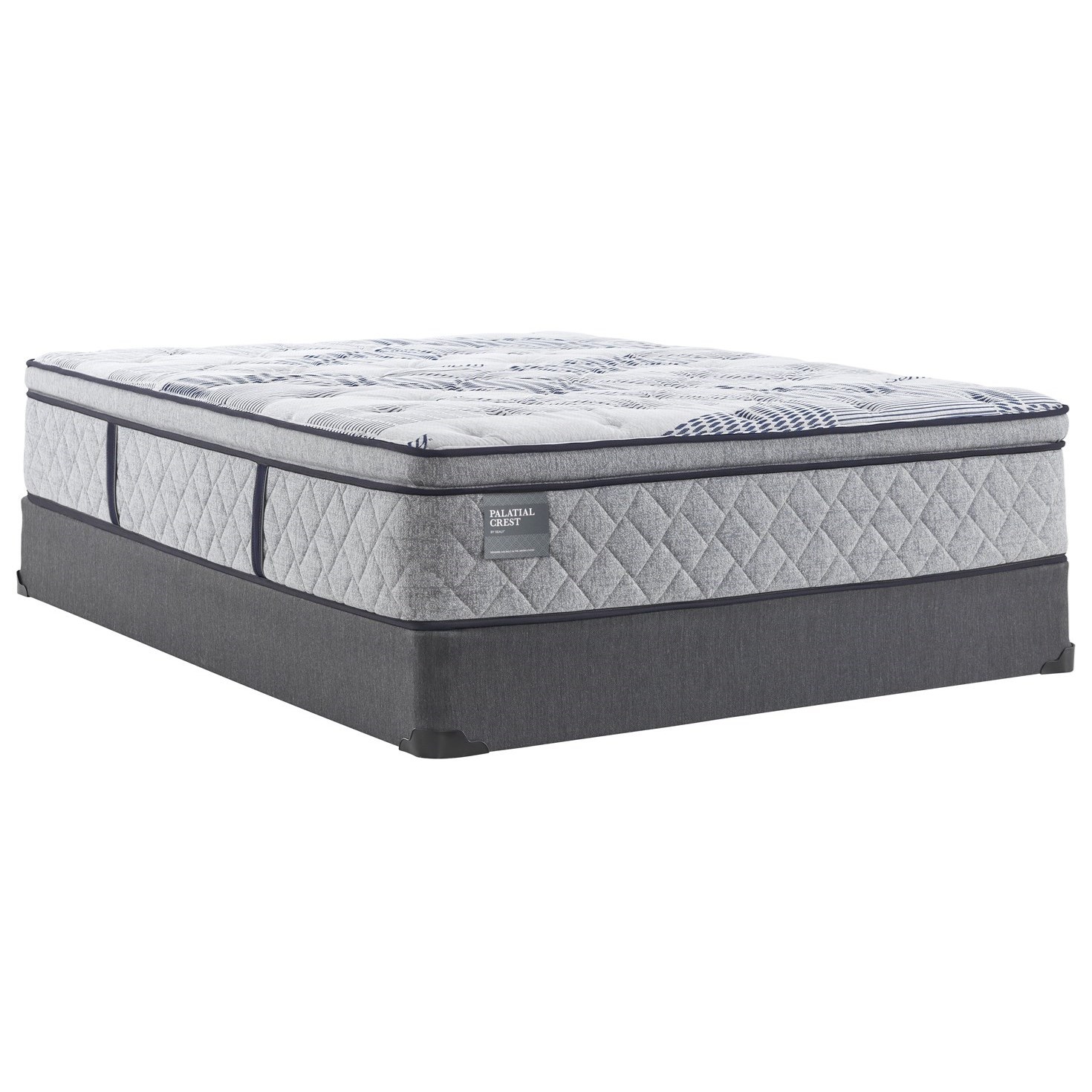 sealy thorton plush euro pillowtop