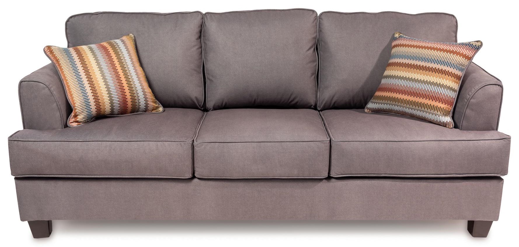 Rockford Transitional Queen 3 Seater Sofa Sleeper By Serta Upholstery At Rotmans