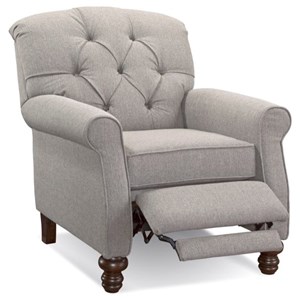 Serta Upholstery by Hughes Furniture 850 Serta Upholstery Traditional High Leg Recliner