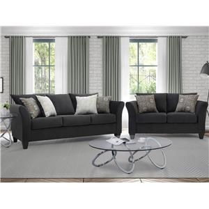 Serta Upholstery Paragon Sofa & Loveseat Set