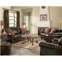 Signature Design by Ashley Furniture Barcelona - Antique Traditional