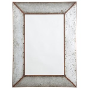 Signature Design by Ashley Accent Mirrors O'Tallay Antique Gray Accent Mirror