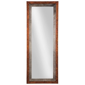 Signature Design by Ashley Accent Mirrors Niah Brown/Silver Finish Accent Mirror