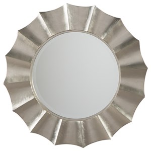 Signature Design by Ashley Accent Mirrors Elsley Silver Finish Accent Mirror
