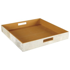 Signature Design by Ashley Accents Odeda Beige Tray