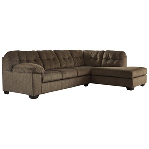 Sectional Sofas Stevens Point Rhinelander Wausau Green Bay Signature Design By Ashley Accrington Sectional With Right Chaise