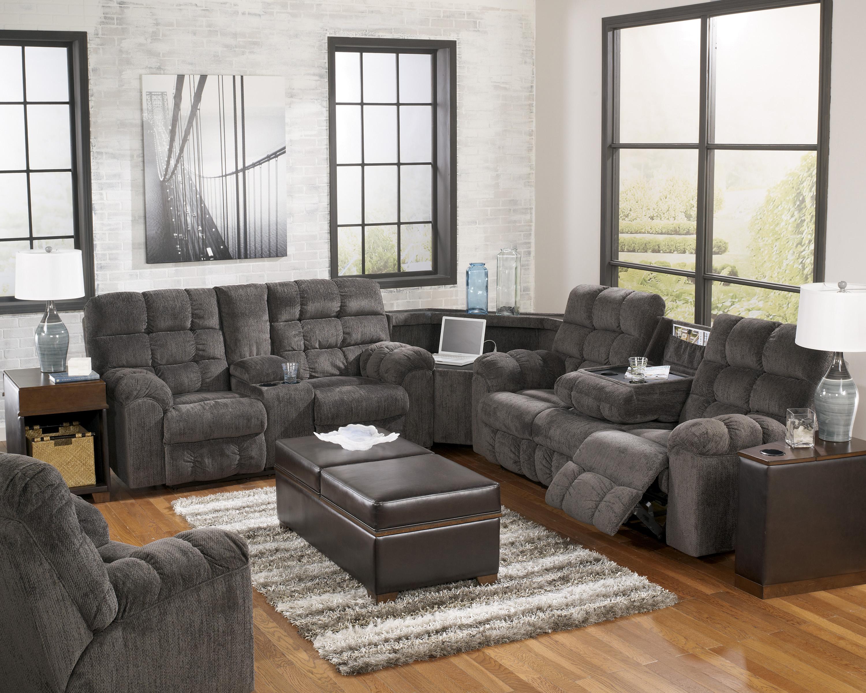 Signature Design by Ashley Acieona - Slate Reclining ...