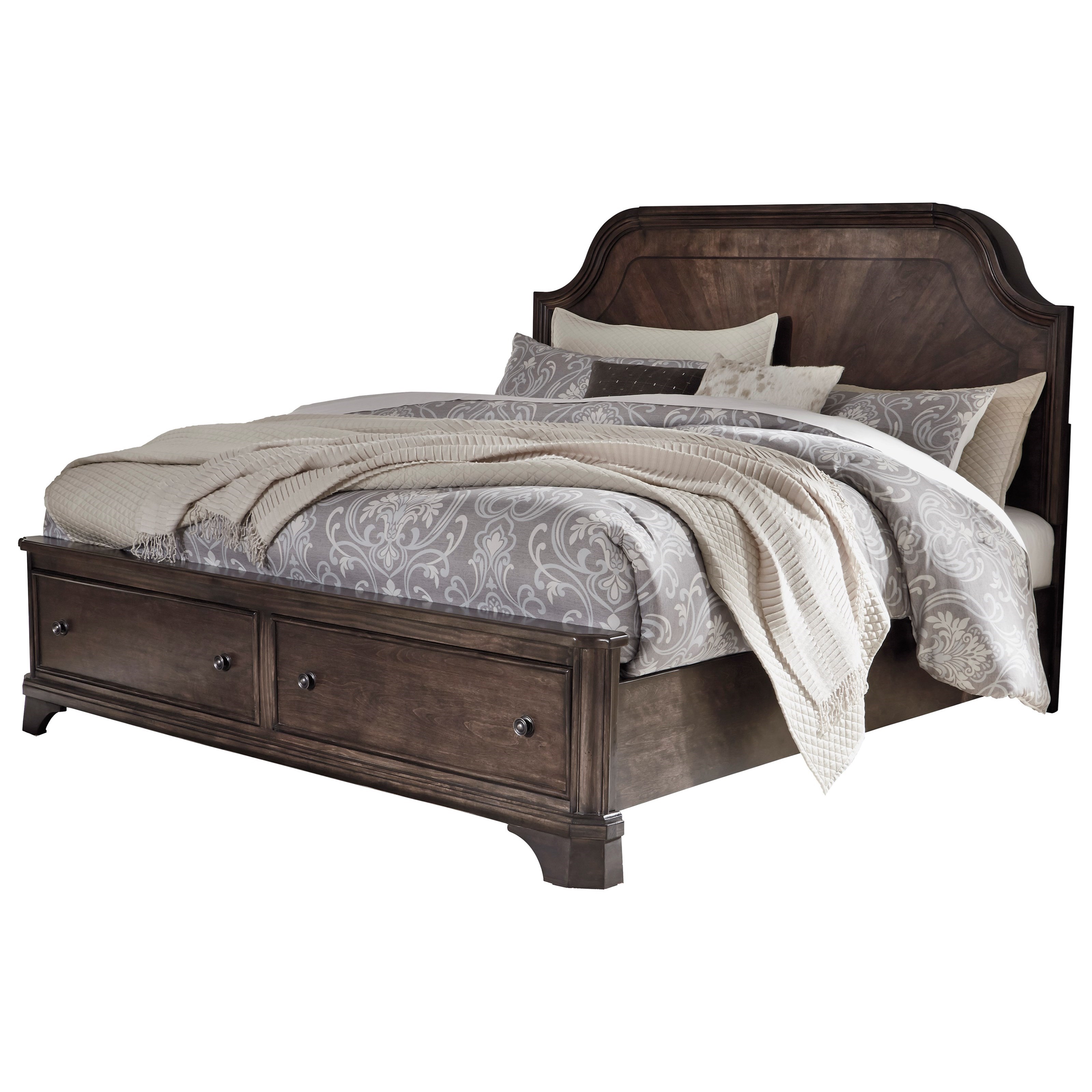 Signature Design by Ashley Adinton Queen Panel Bed with ...