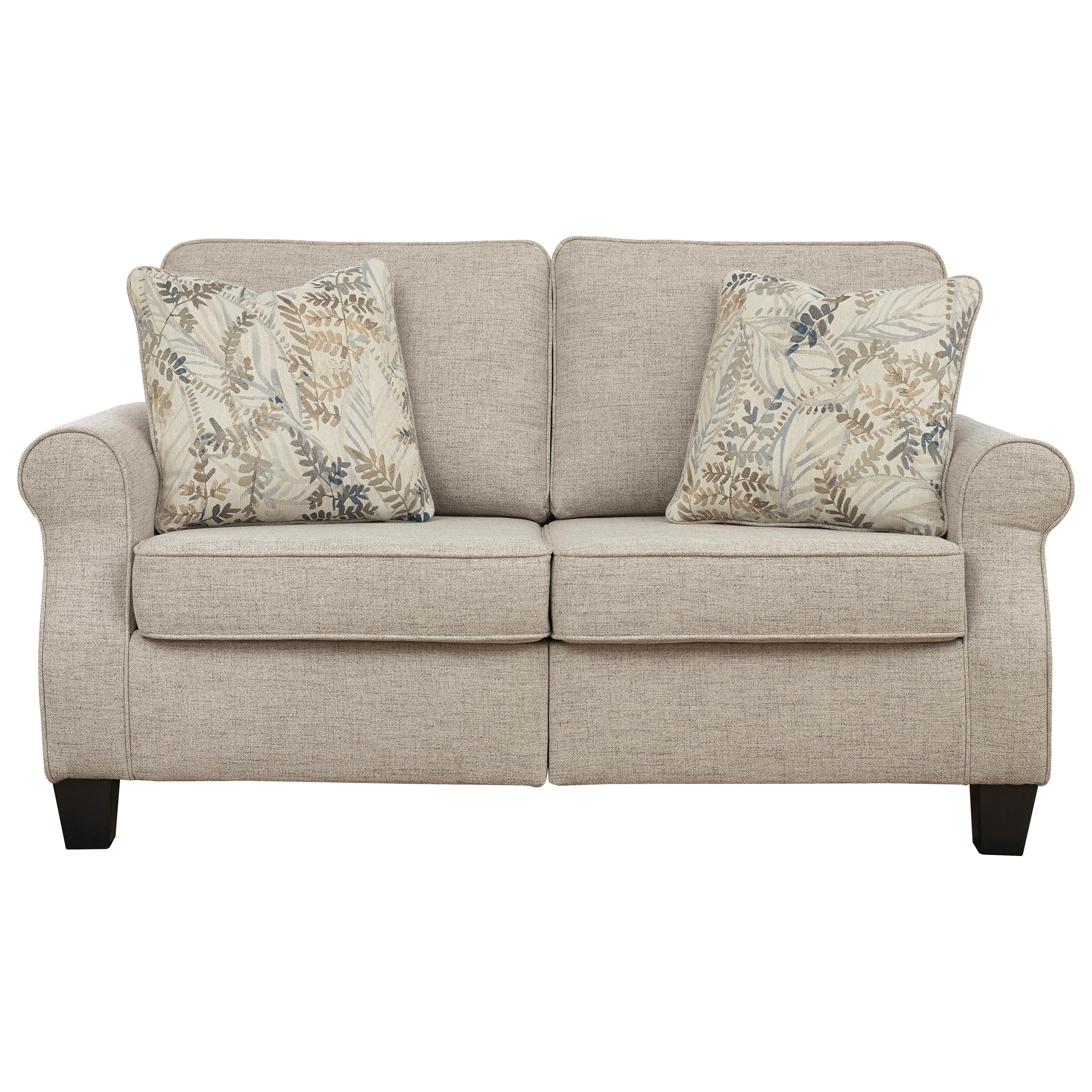 Signature Design By Ashley Alessio Transitional Loveseat Rife S Home Furniture Loveseats