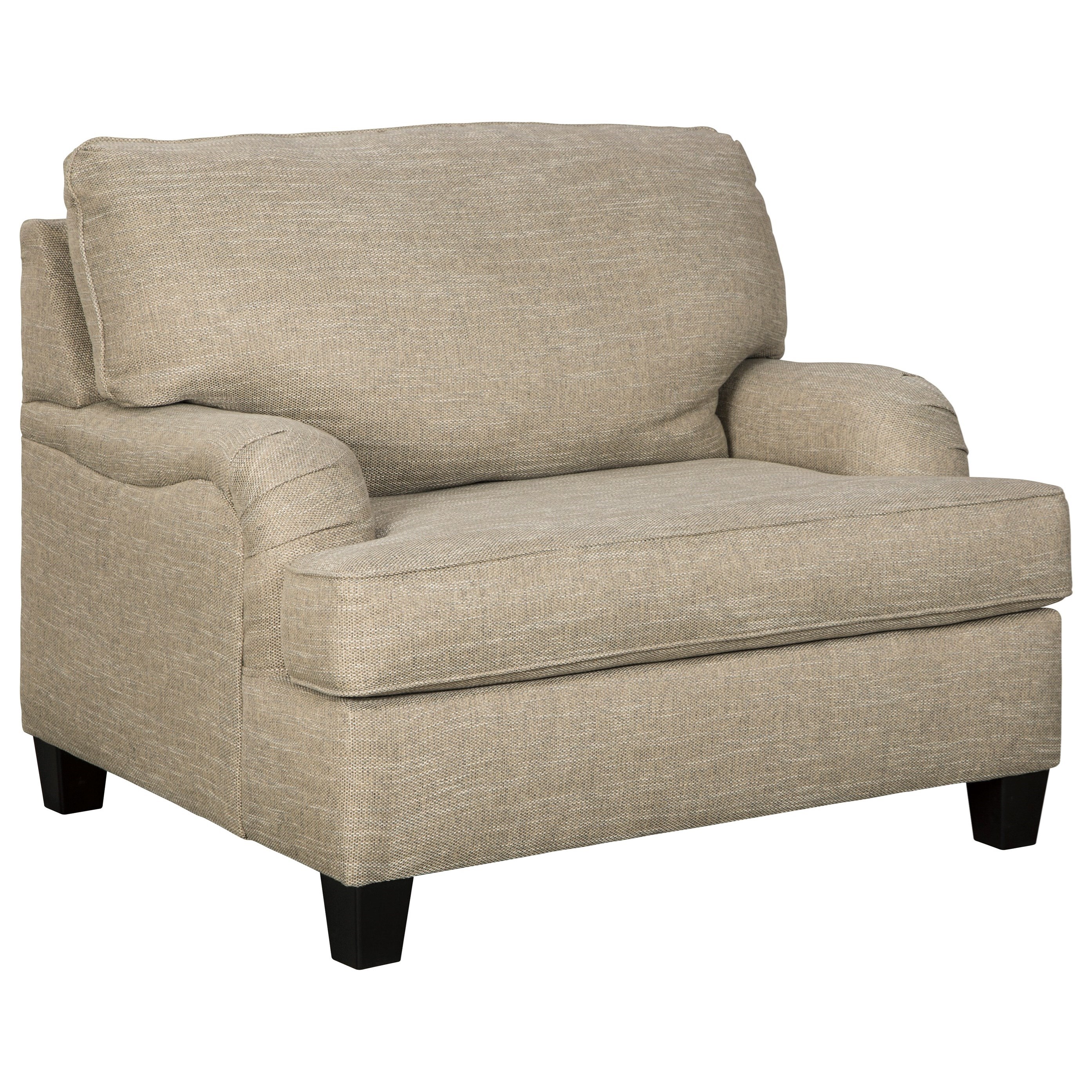 white chair and a half