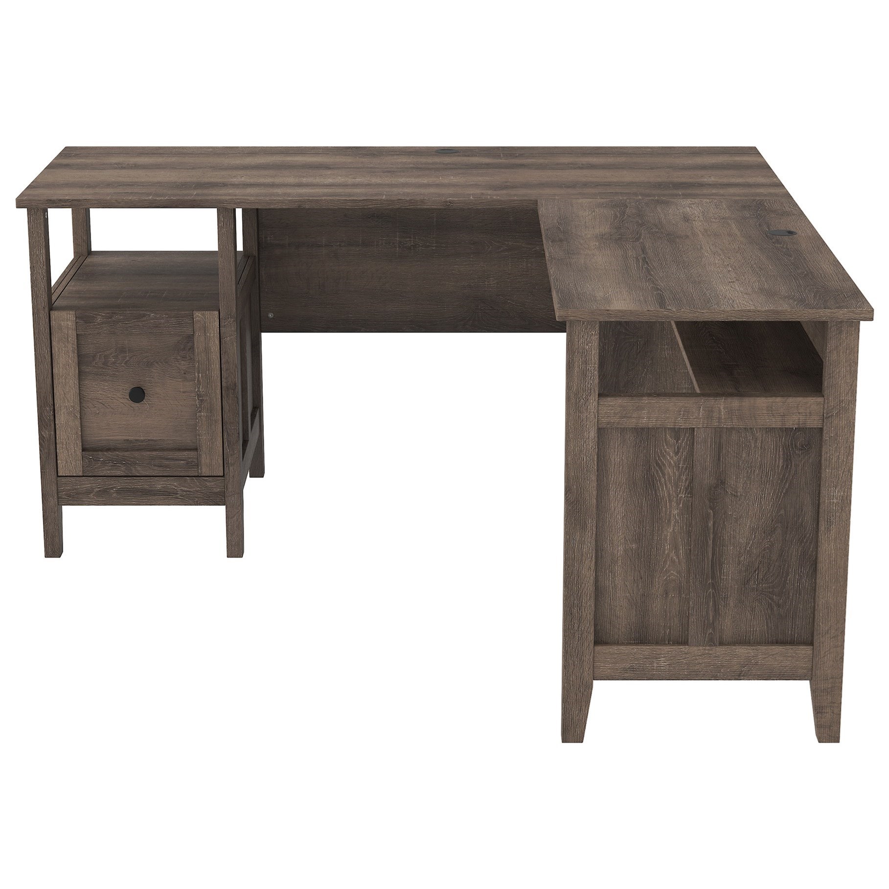 Signature Design by Ashley Arlenbry Contemporary L-Shape Home Office Desk | Household Furniture ...