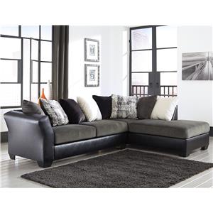 Sectional Sofas Phoenix Glendale Tempe Scottsdale Avondale Signature Design By Ashley Armant 2 Piece Sectional With Right Chaise