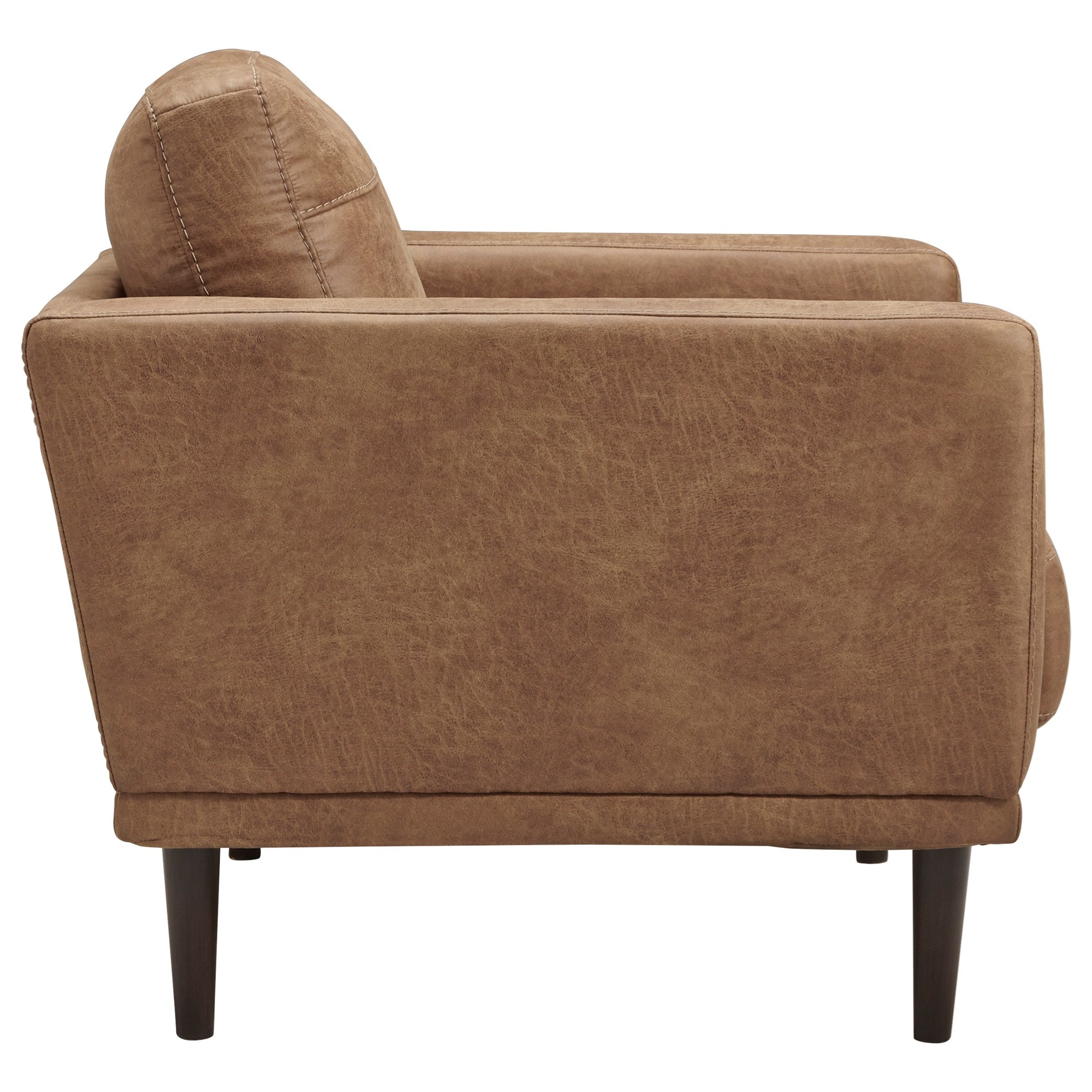 Signature Design by Ashley Arroyo Mid-Century Modern Brown Faux Leather