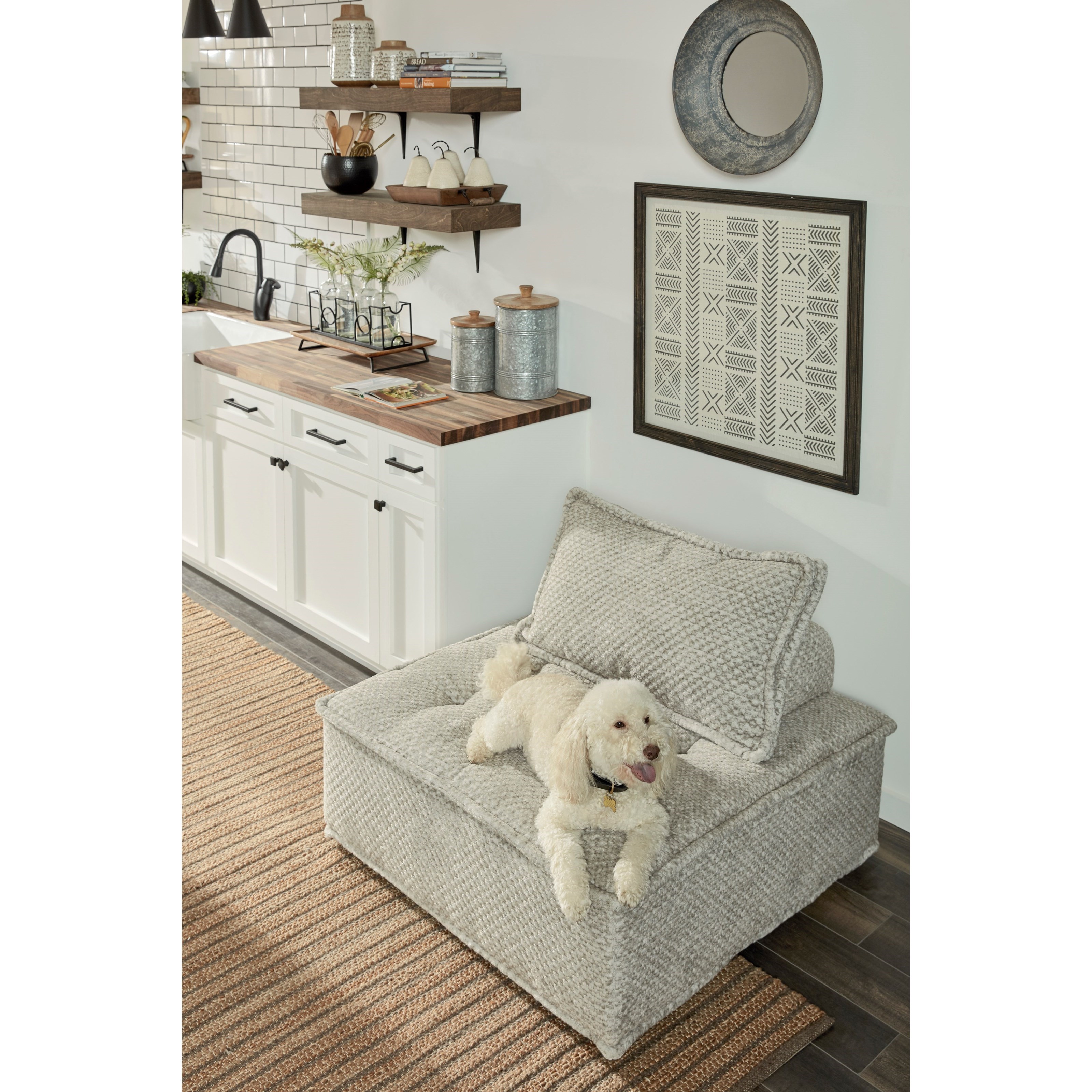 Signature Design by Ashley Bales Modular Floor Accent ...