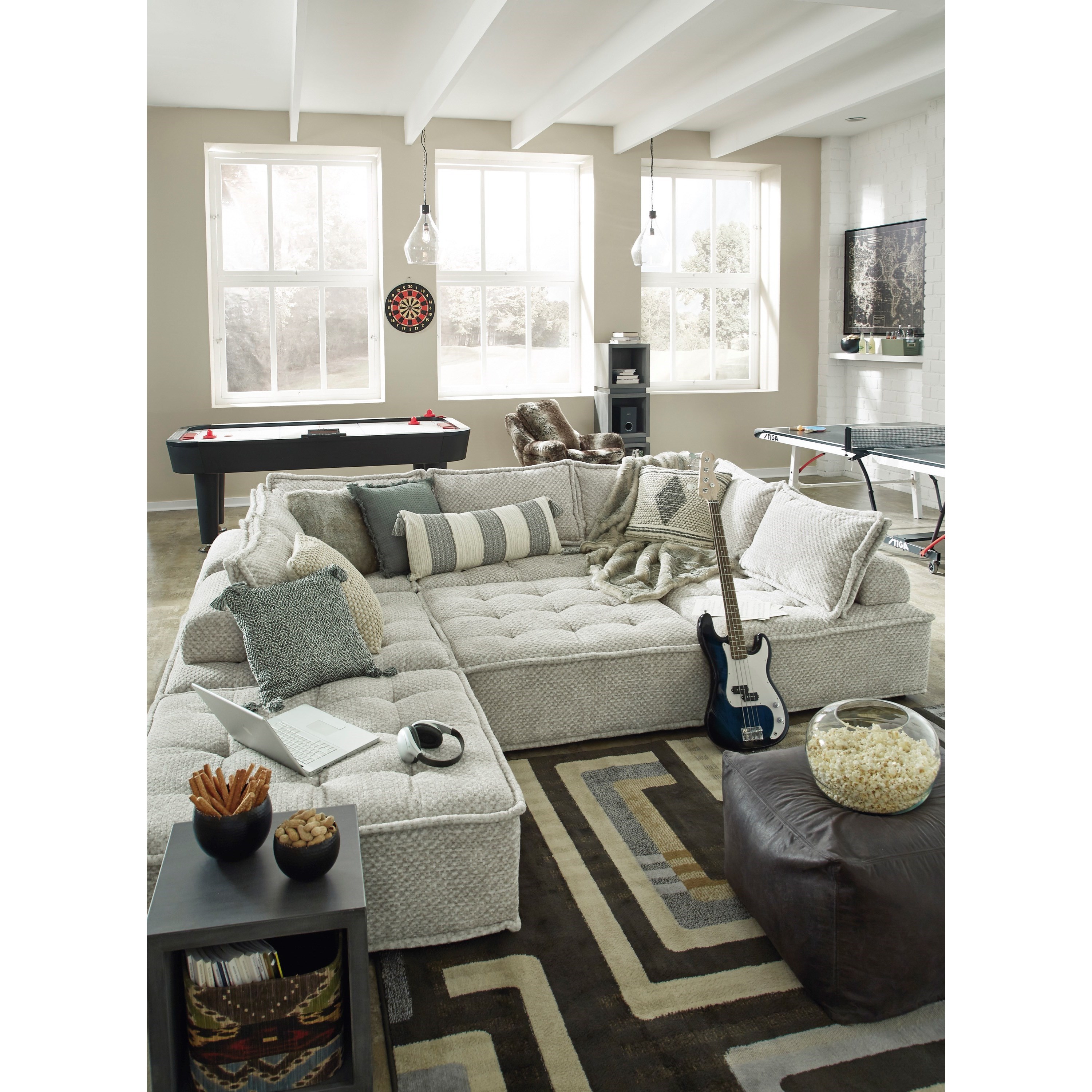 Signature Design by Ashley Bales Modular Floor Accent ...