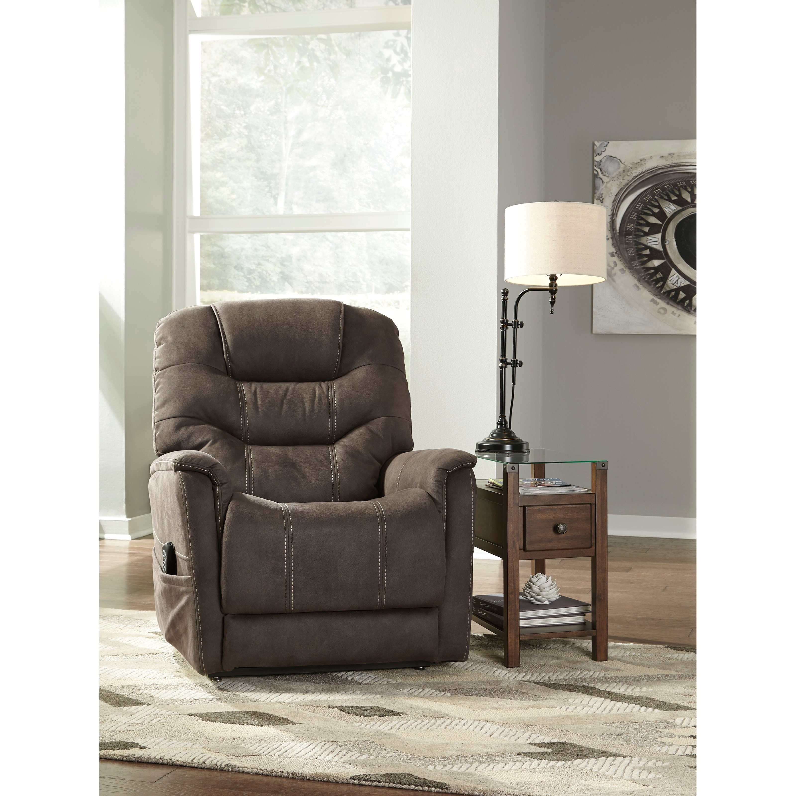 Signature Design by Ashley Ballister Power Lift Recliner ...