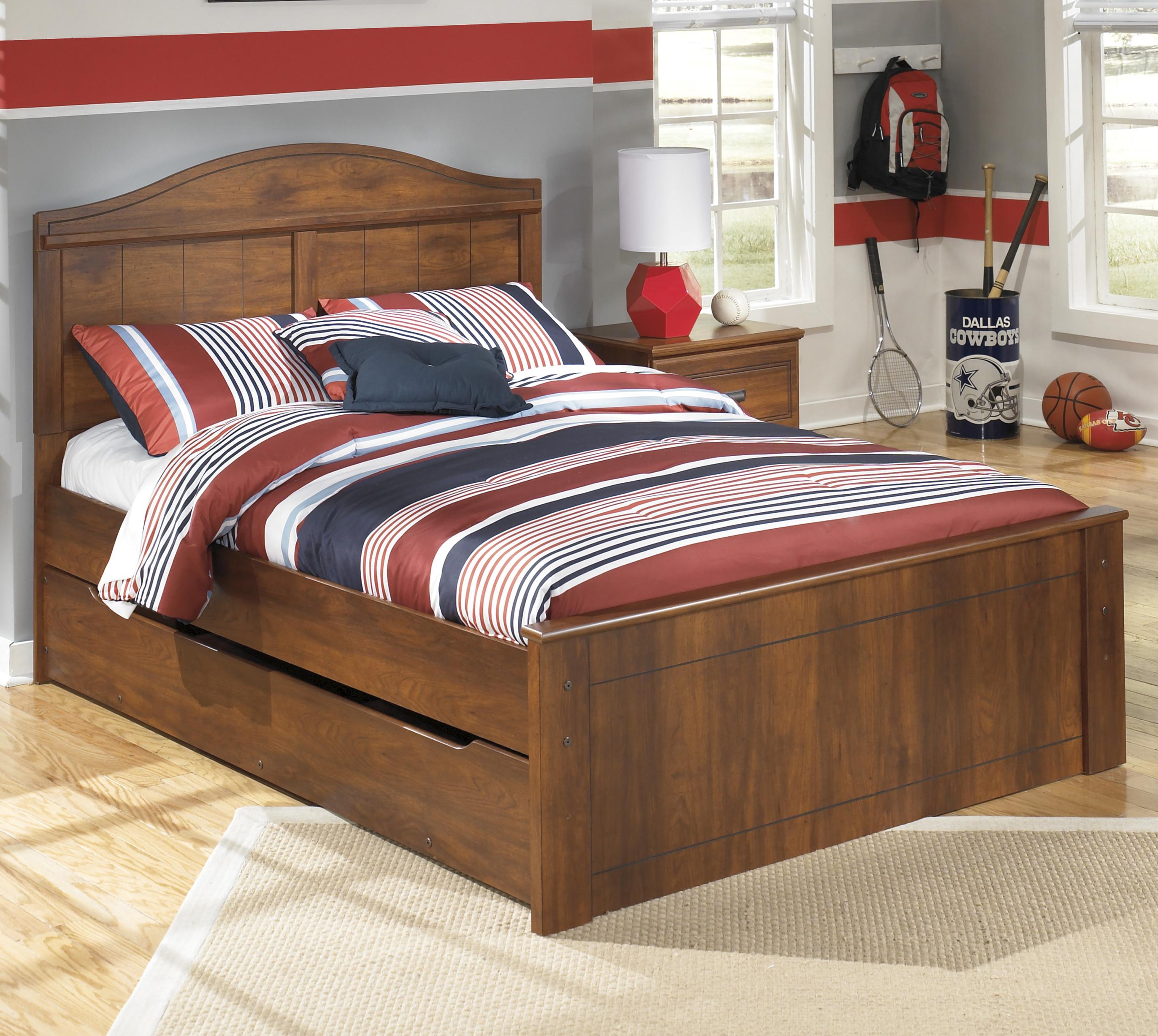 Barchan Full Panel Bed With Trundle Barchan Full Panel Bed With Trundle