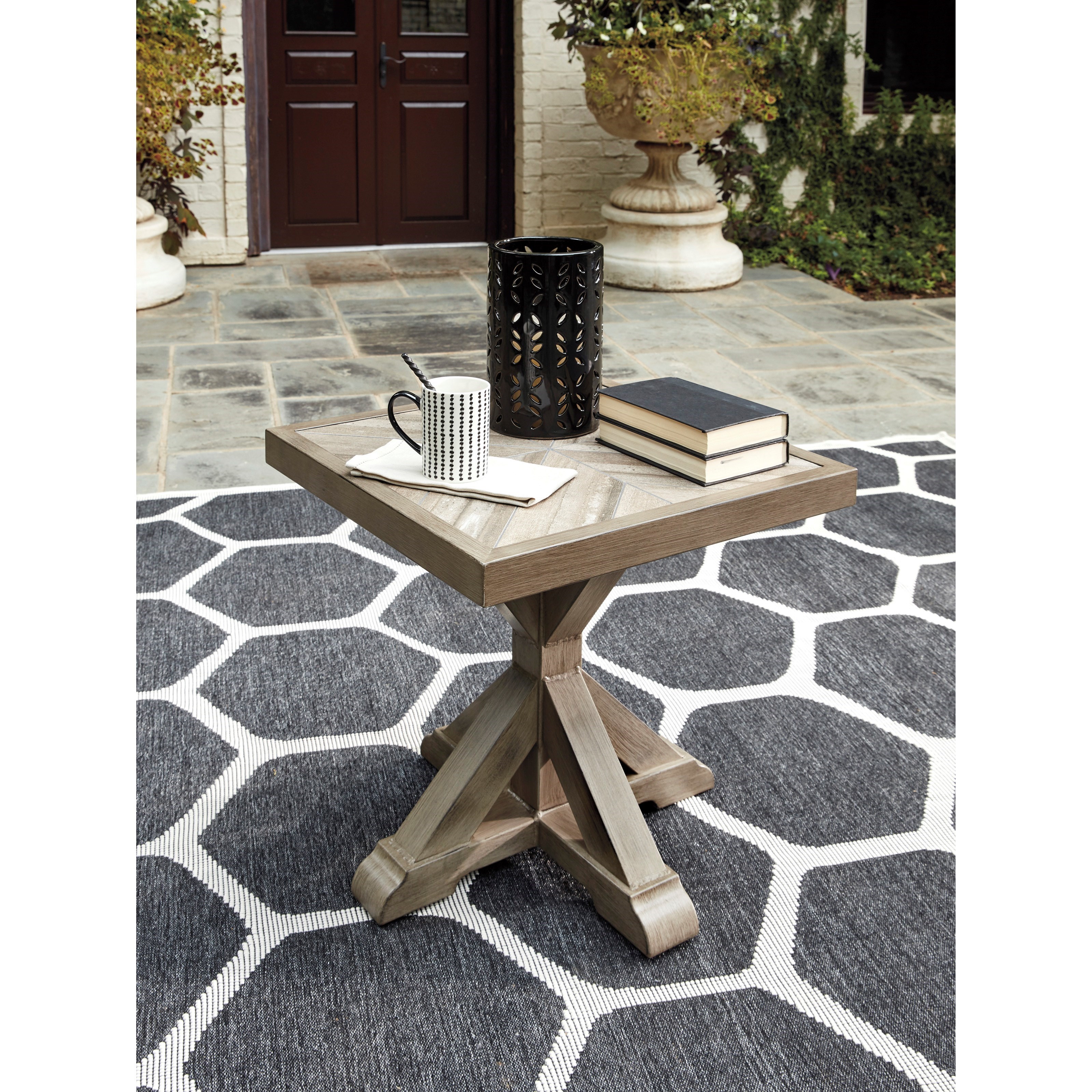 Signature Design by Ashley Beachcroft Square End Table ...