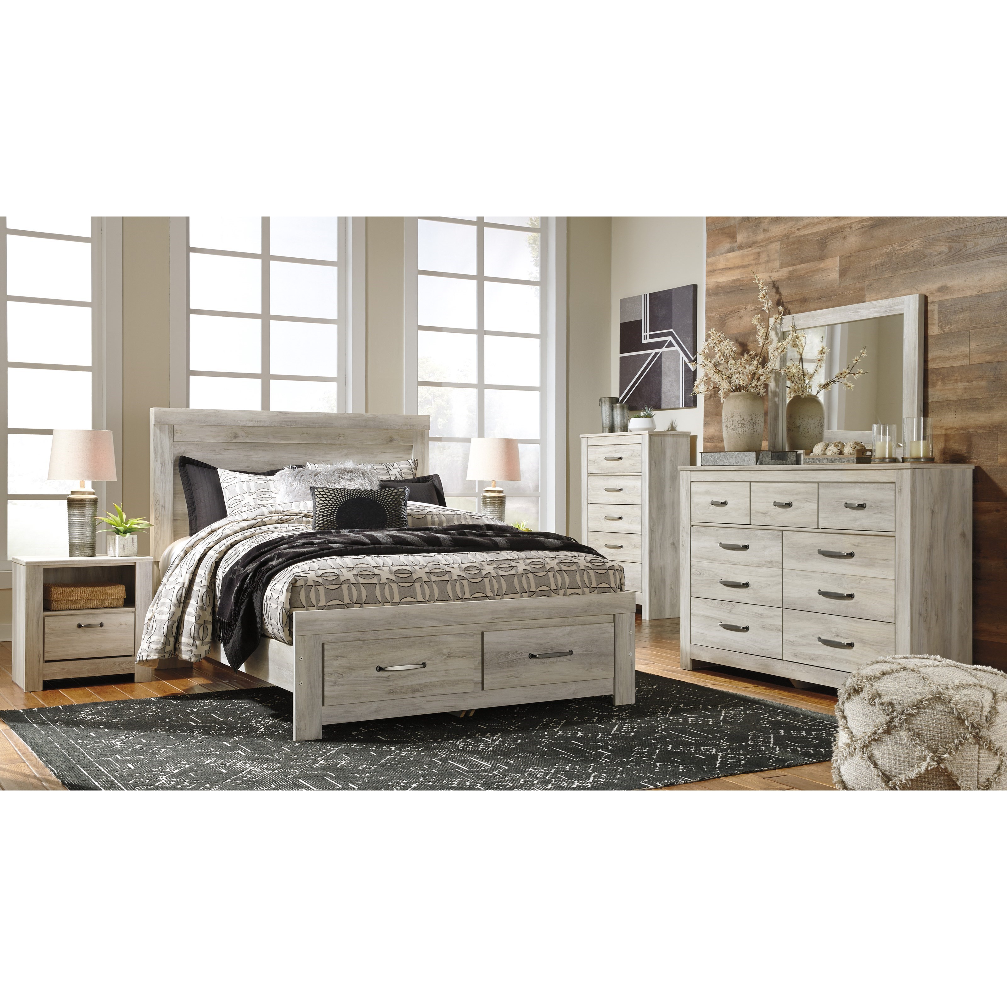 Signature Design by Ashley Bellaby Queen Bedroom Group | Household Furniture | Bedroom Groups