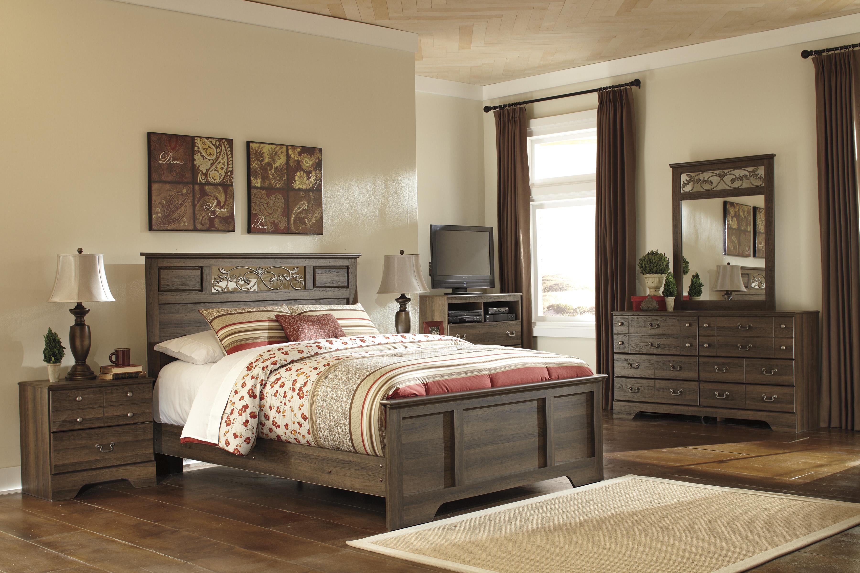 Signature Design by Ashley Allymore Five Drawer Chest - Miskelly Furniture - Chest of Drawers