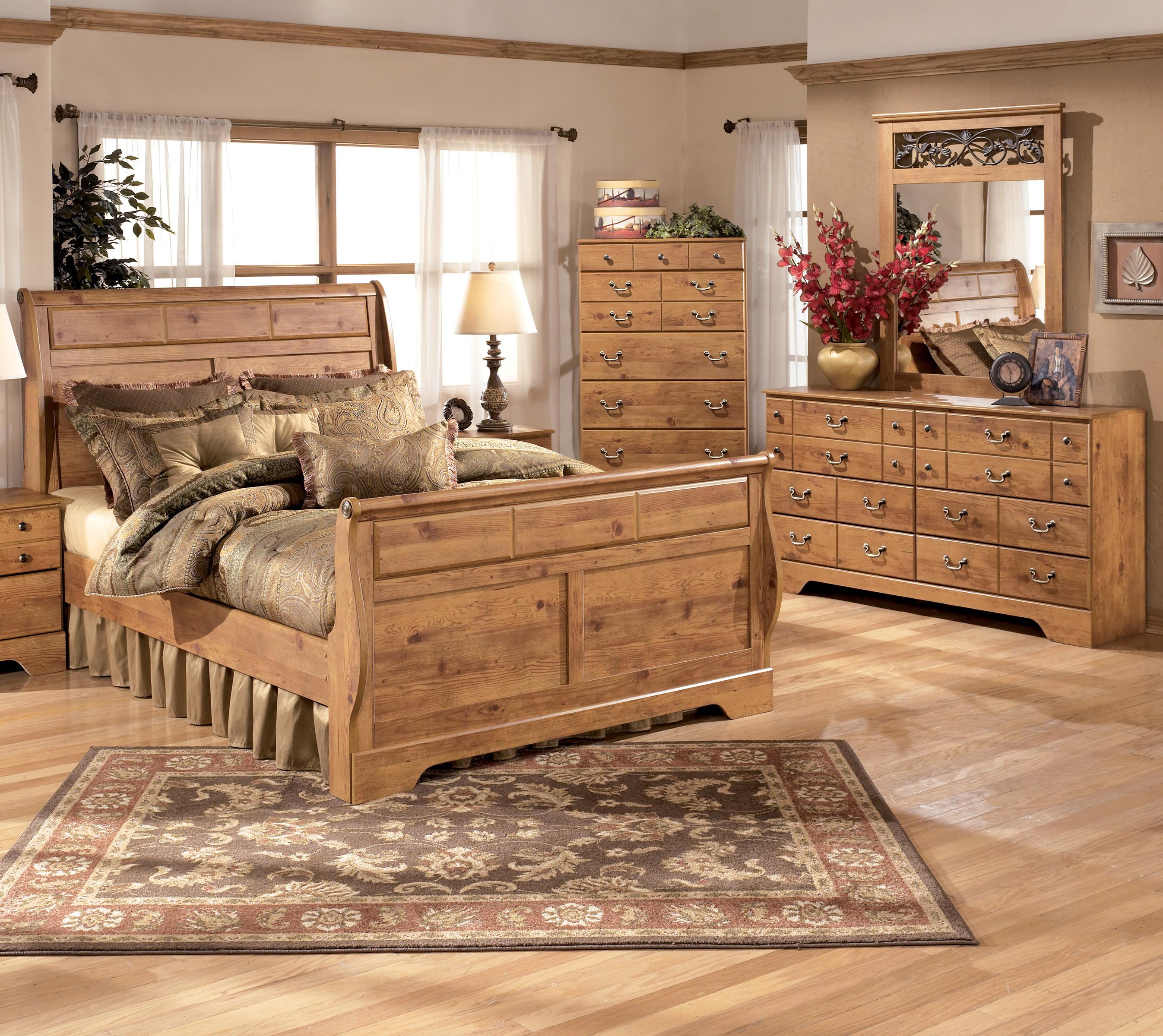 Signature Design by Ashley Bittersweet 4 Piece King Sleigh ...