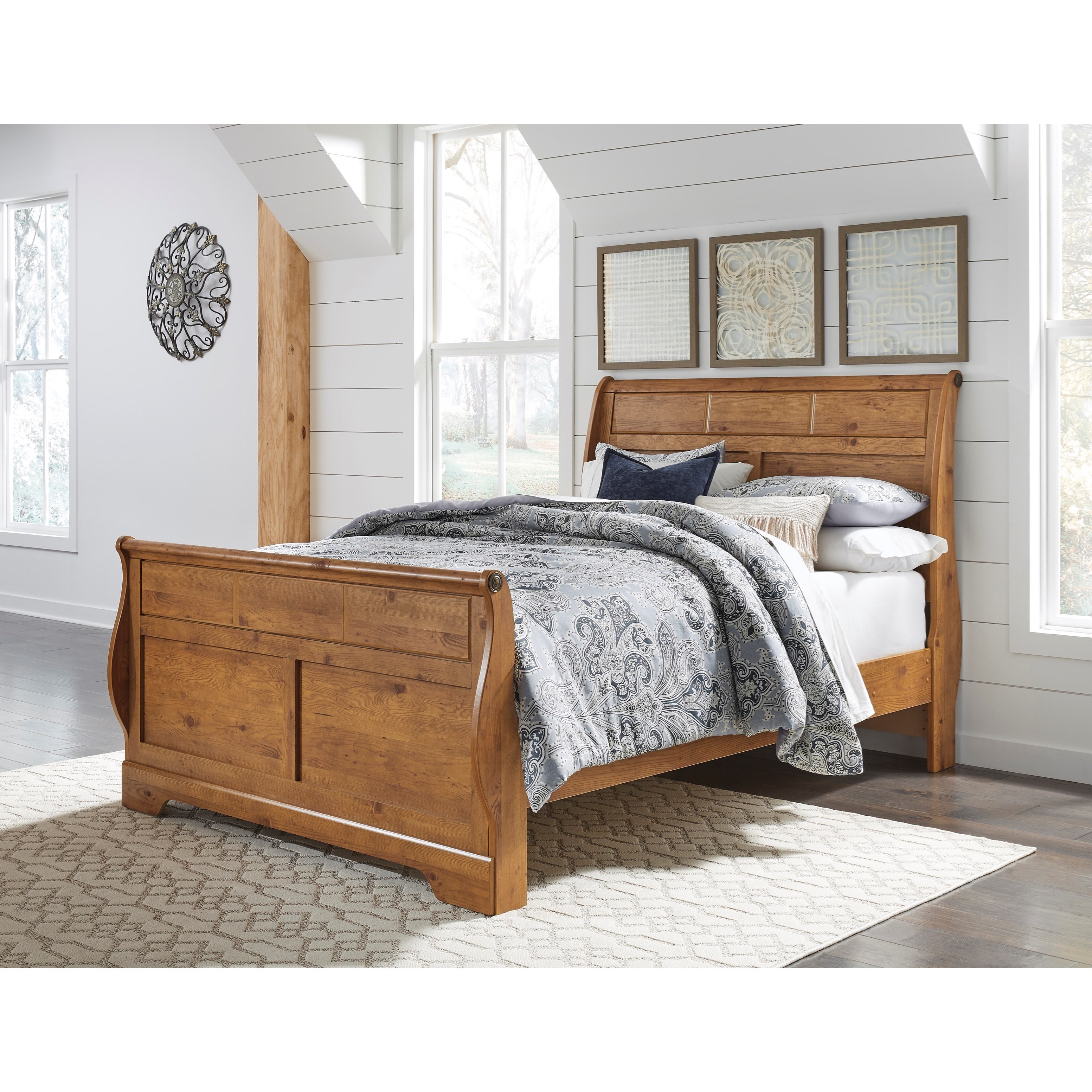 Signature Design by Ashley Bittersweet Queen Sleigh Bed ...