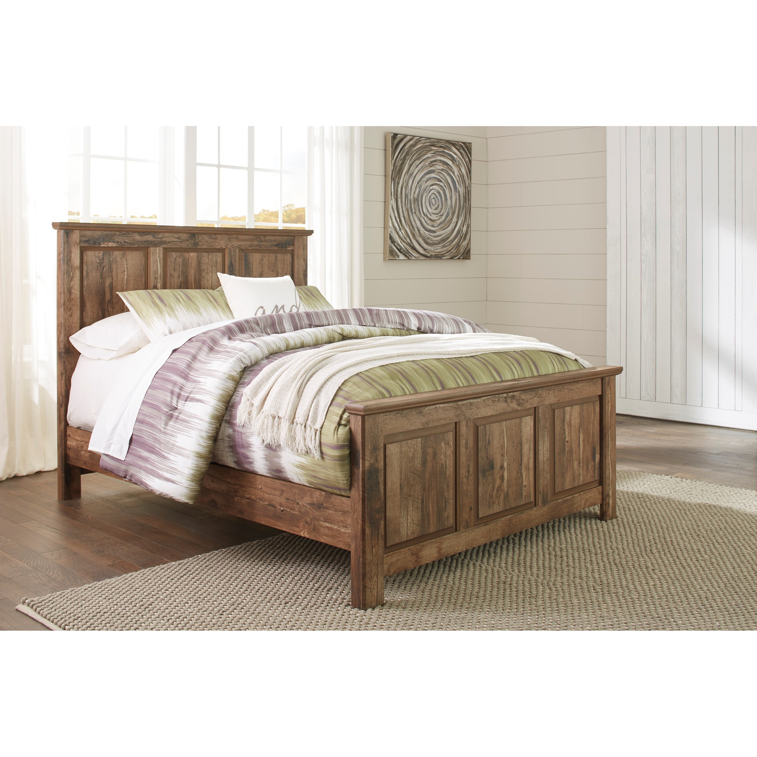 Ashley Signature Design Blaneville Rustic Style Queen ...