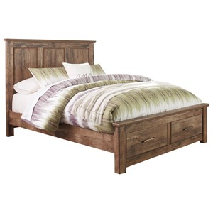 Signature Design by Ashley Blaneville Queen Panel Storage Bed