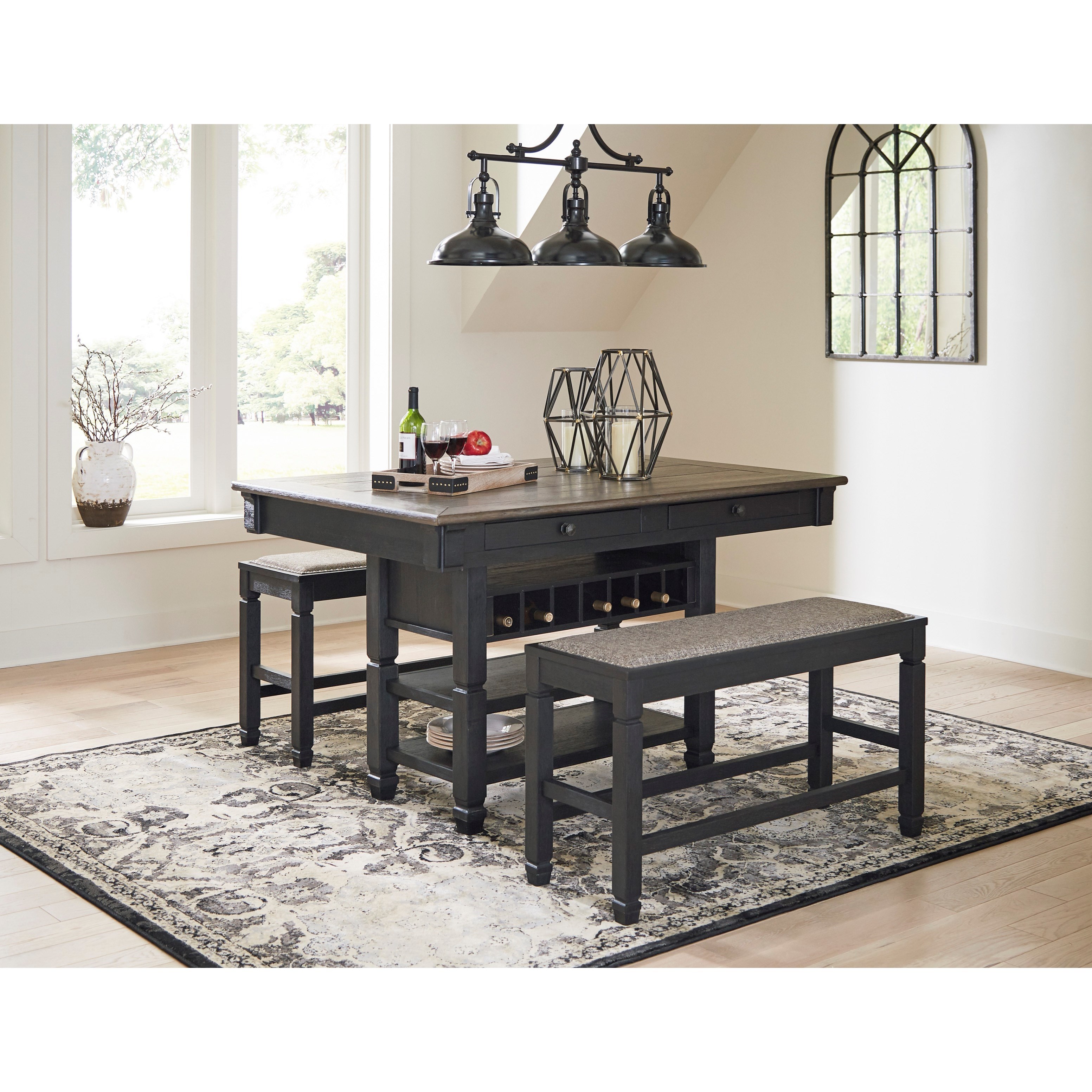 Signature Design by Ashley Tyler Creek Double Counter ...