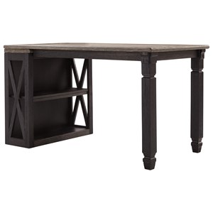 Signature Design By Ashley Bolanburg Return Desk With Bookcase Becker Furniture World Table Desks Writing Desks