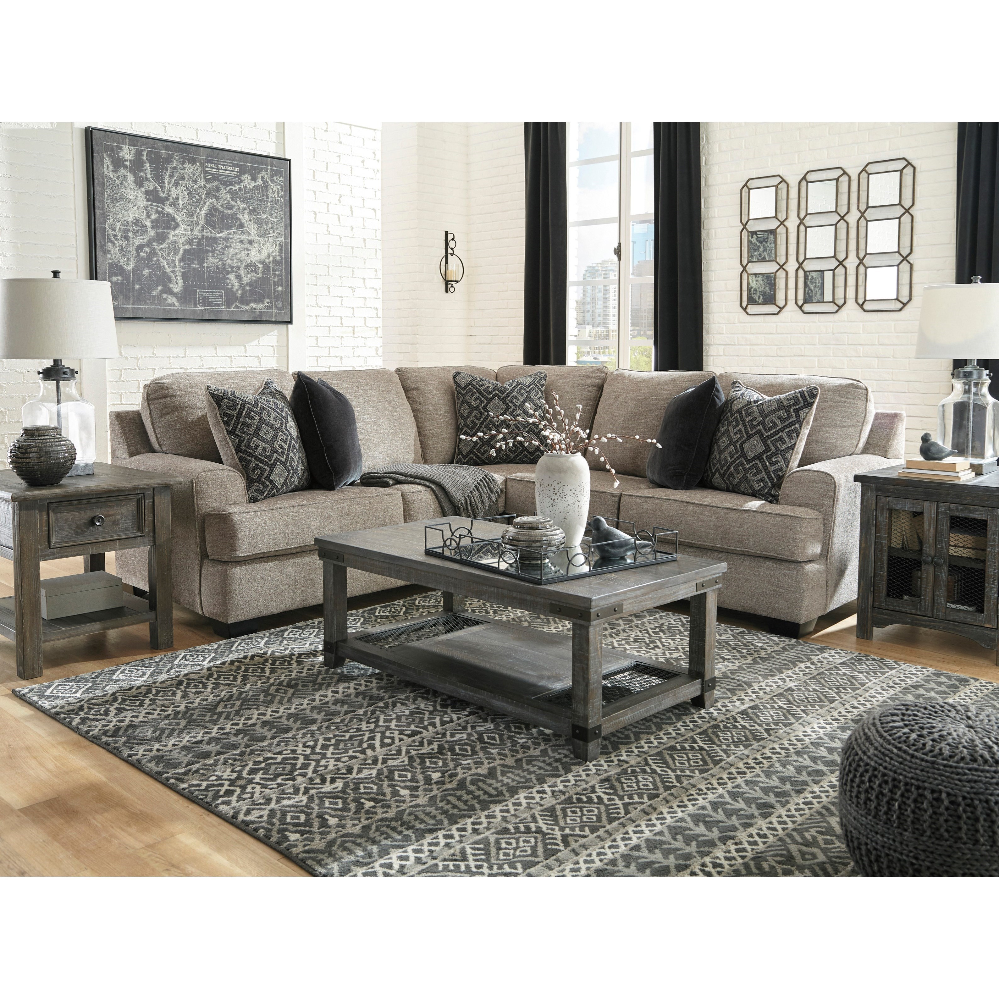 Signature Design by Ashley Bovarian 2-Piece Sectional with ...