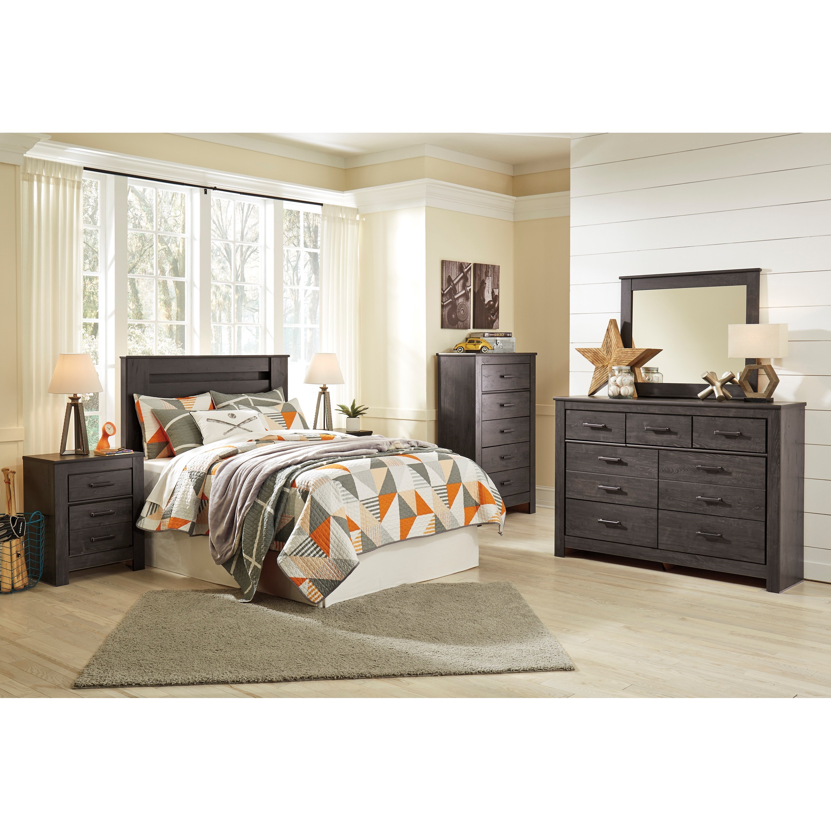 Signature Design by Ashley Brinxton Full Bedroom Group ...