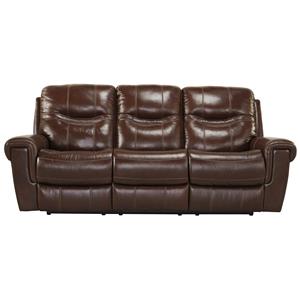Signature Design by Ashley Casscoe Reclining Power Sofa