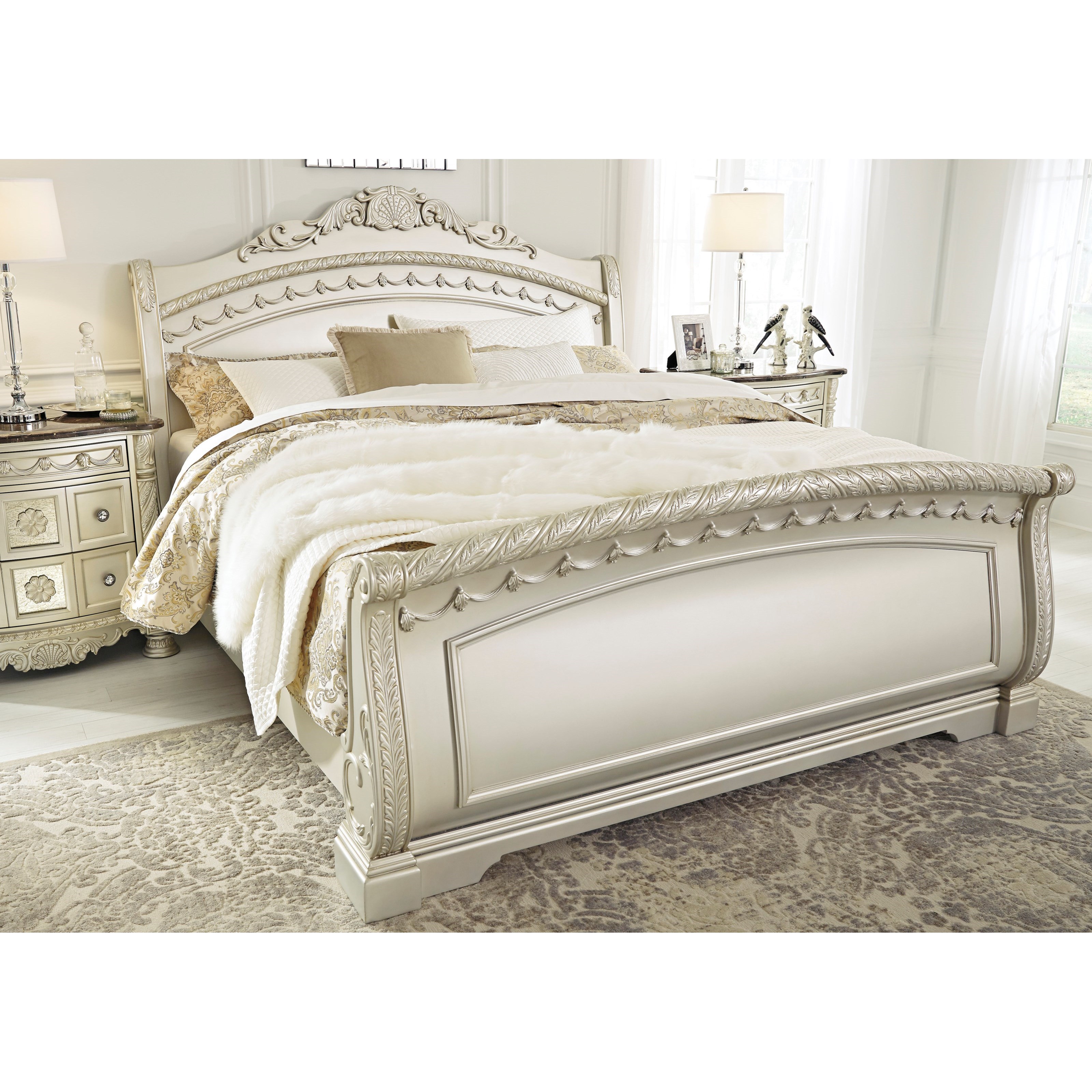 Signature Design by Ashley Cassimore Traditional Queen ...