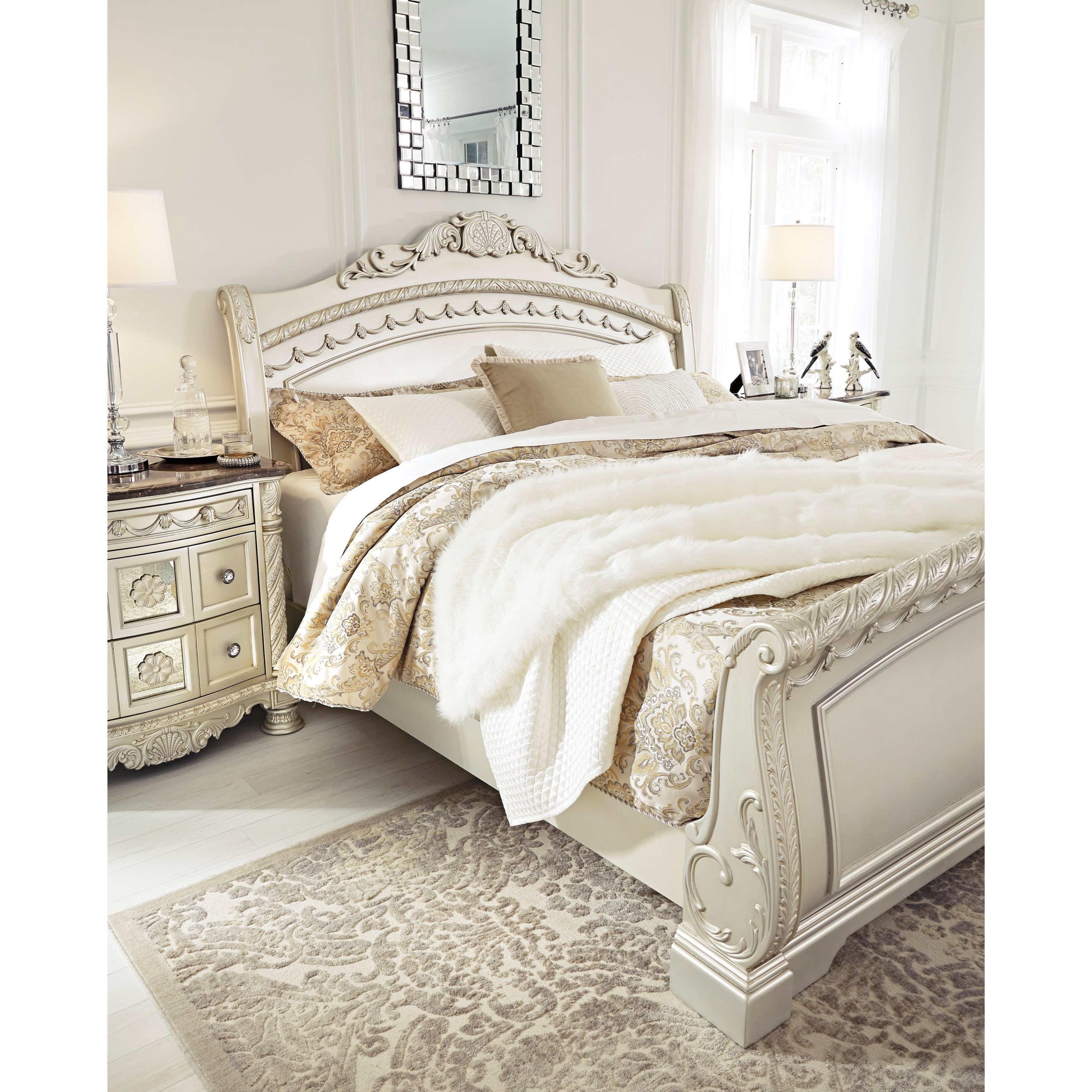 Signature Design by Ashley Cassimore Traditional Queen ...