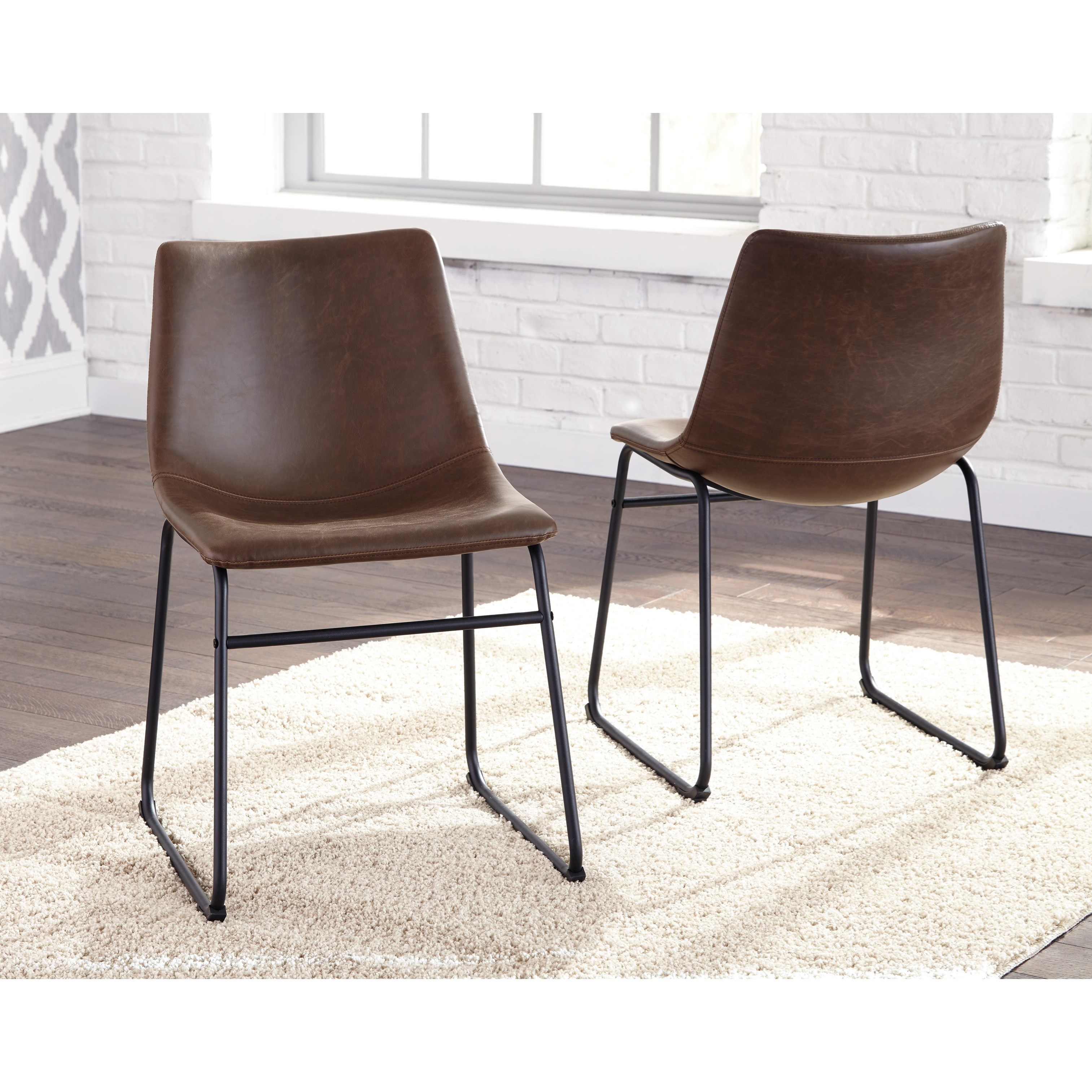 Signature Design by Ashley Centiar 5-Piece Round Dining ...