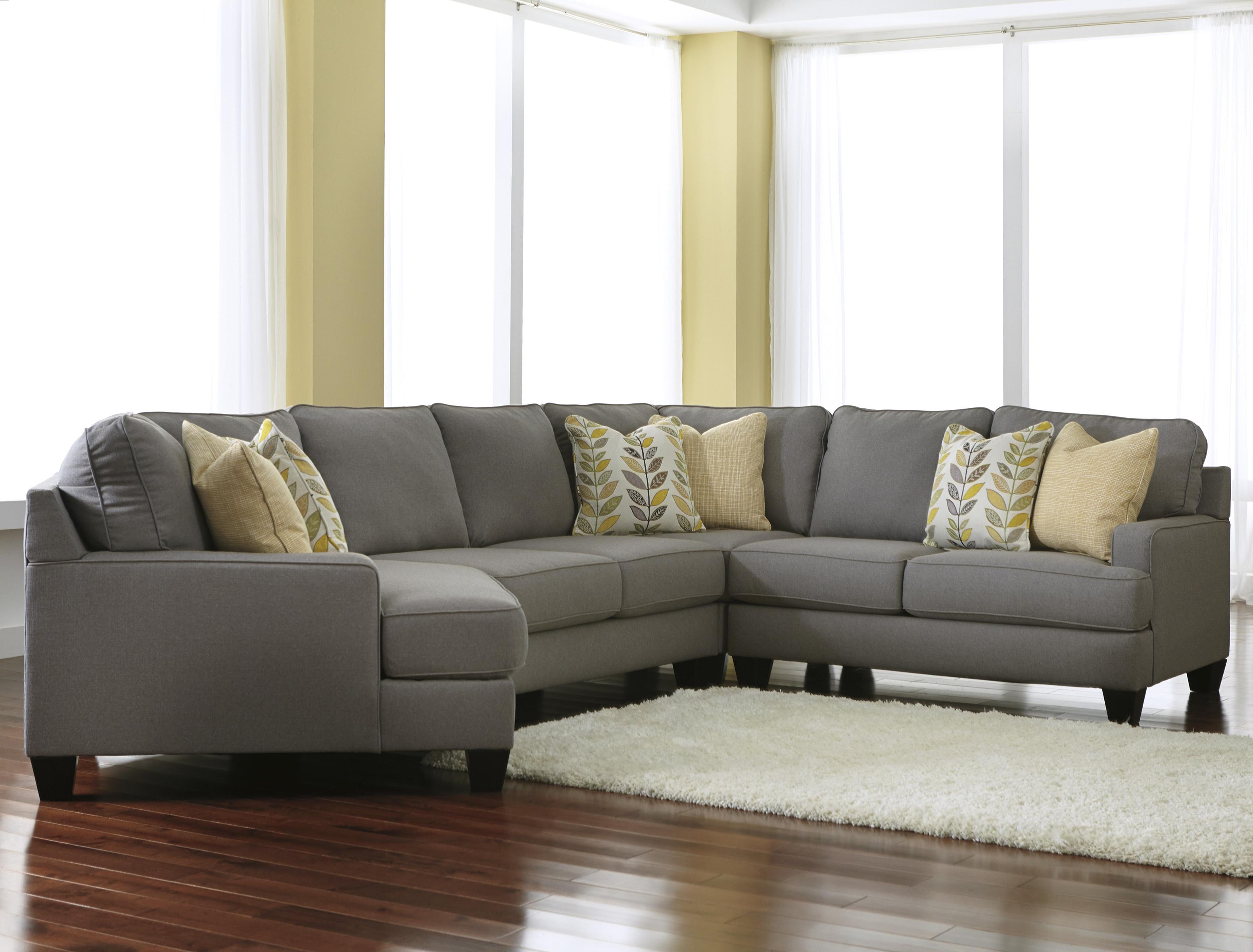 Ashley Furniture Signature Design Chamberly Alloy Modern 4 Piece