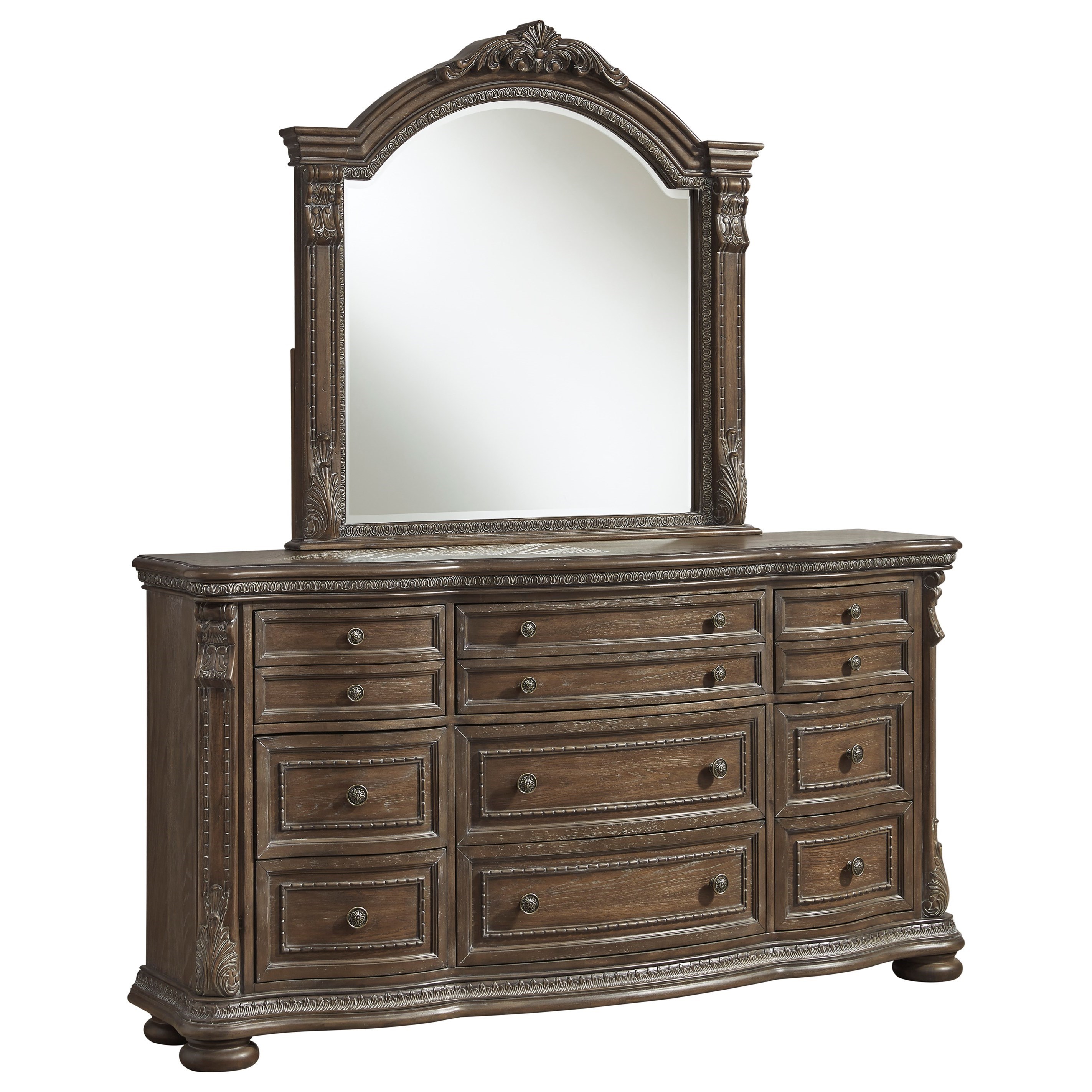 Signature Design by Ashley Charmond Bedroom Mirror | Royal ...